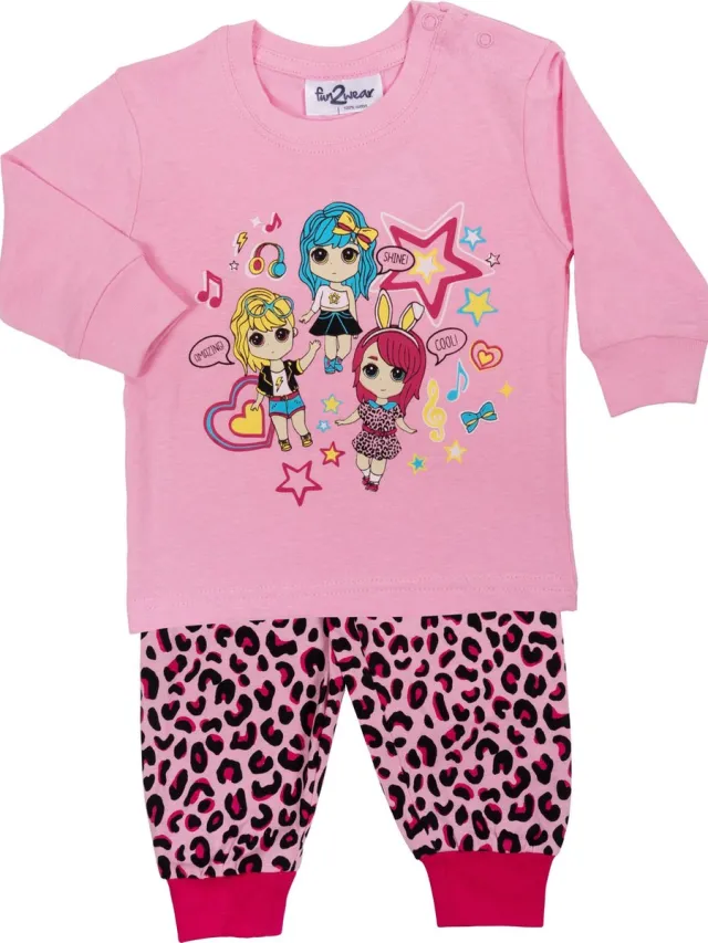 Fun2Wear pyjama amazing girls 62 roze