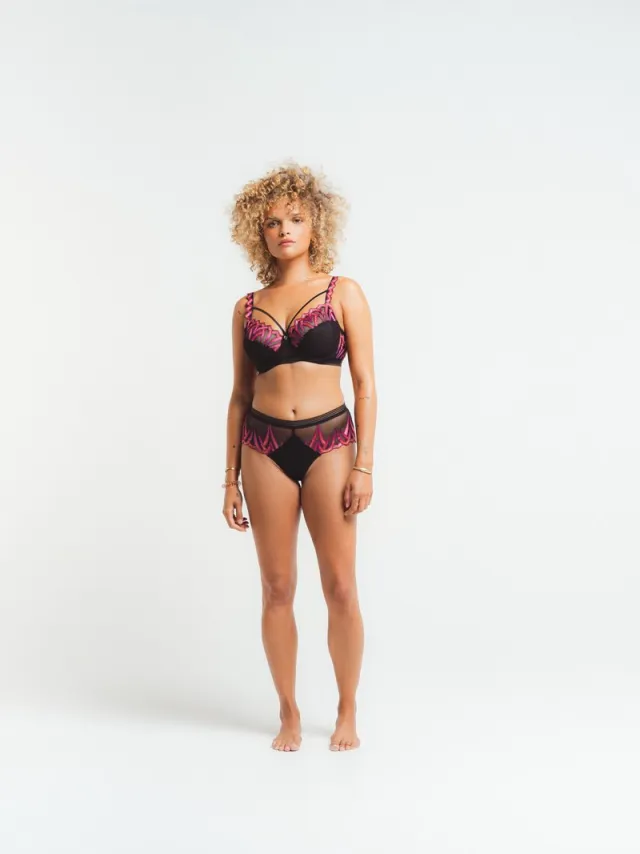 Louisa Bracq Virtual Sunset Beugel BH - Meerkleurig/Zwart