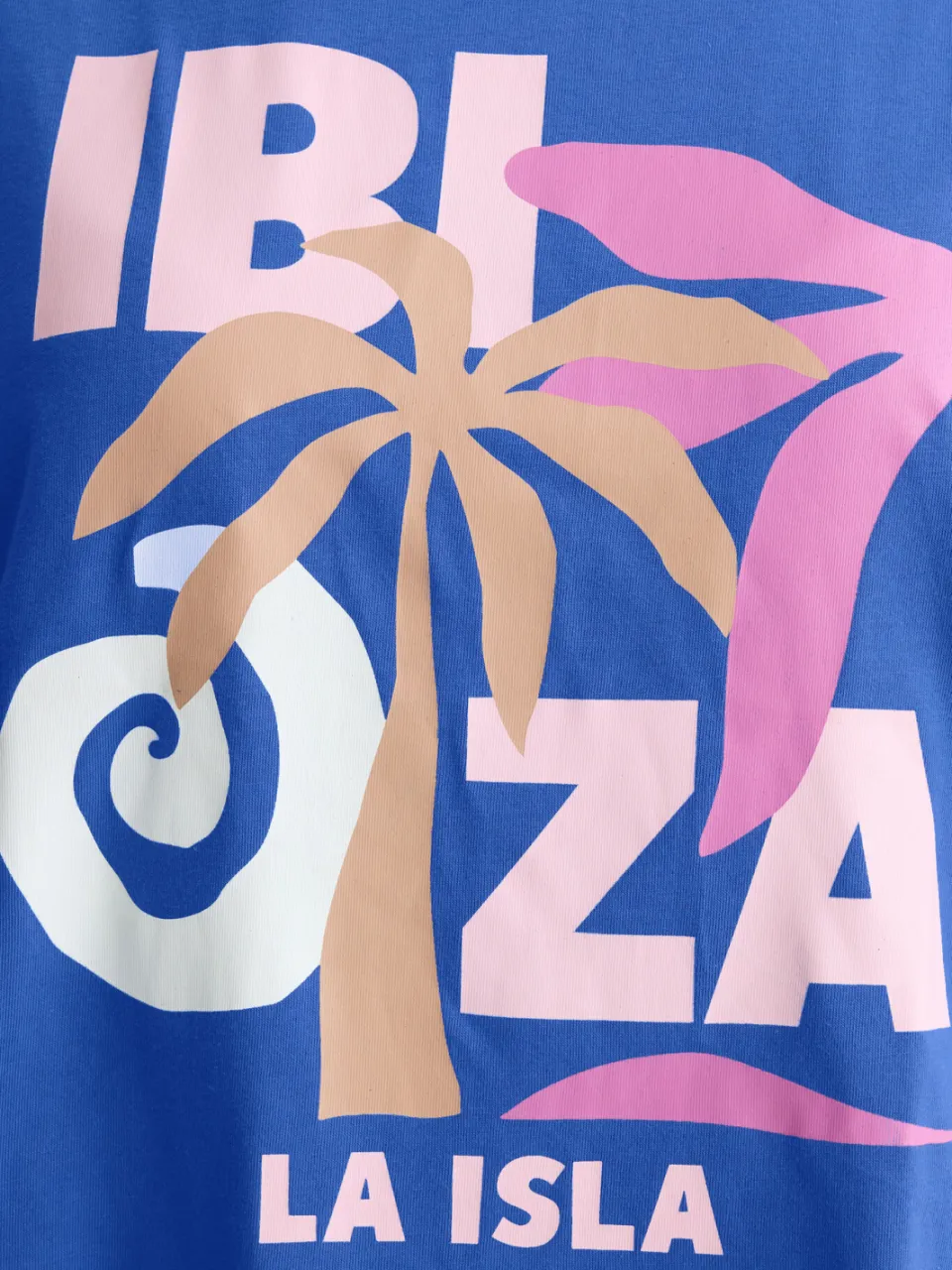 Yours Blauw & Luipaardprint 'Ibiza' Pyjamaset-44, foto 5
