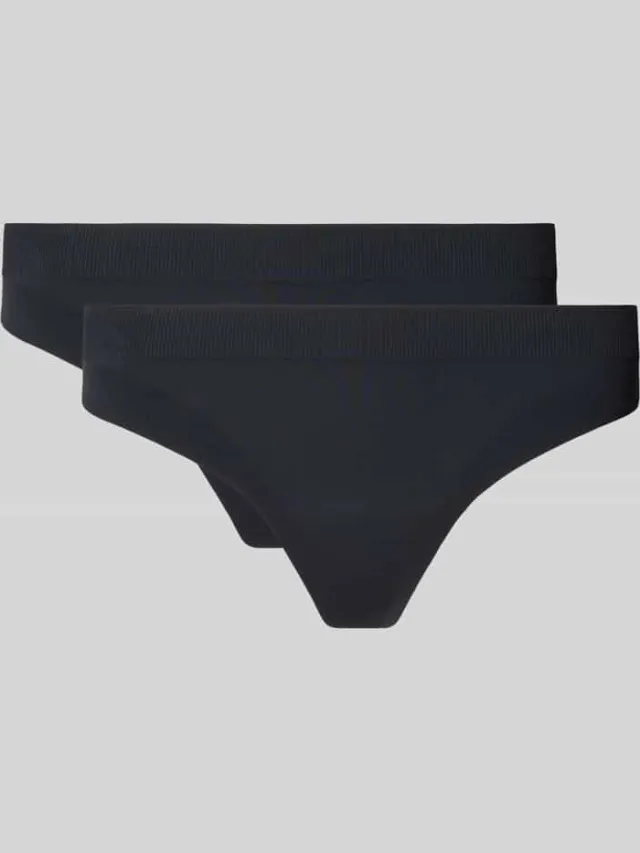 Puma String met logo in set van 2 Zwart