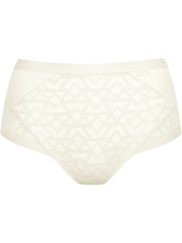 Lisca Opal slip met hoge taille wit