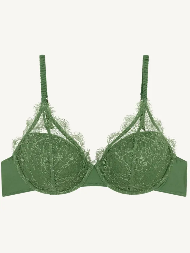 Love Stories Gwyneth Voorgevormde BH met beugel - Groen 85-100 C-Cup