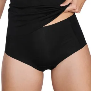 NATURANA Solutions Invisible high waist maxislip zwart Beige,Zwart,Wit