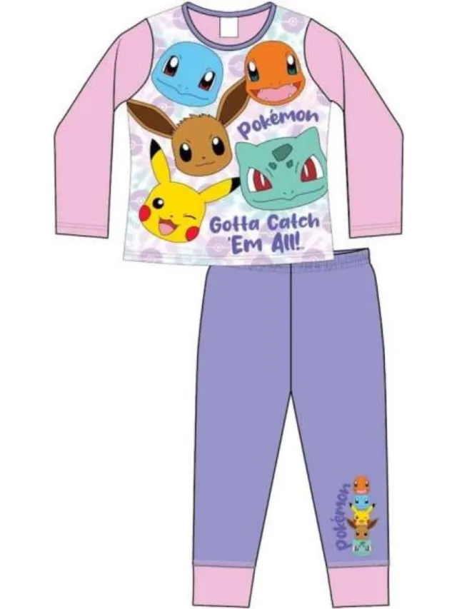 Pokémon Pokemon Pyjama - Katoen - Pokémon Pikachu - Meisjespyjama multi colour