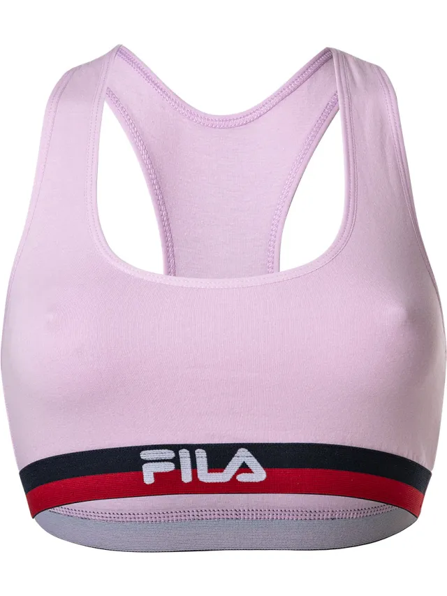 Fila Dames Bustier Stretch Katoen Paars