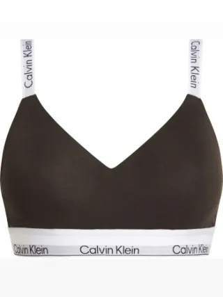 Calvin Klein Modern Cotton Naturals Light bralette bruin Bruin,Zwart