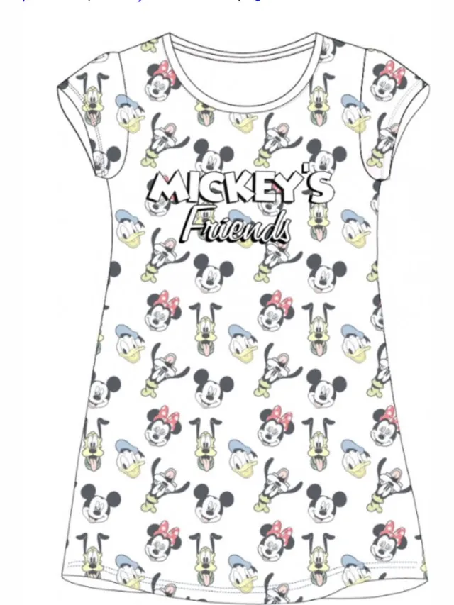 Mickey Mouse Mickey's Friends nachthemd / slaapkleed Maat 116 / 6 jaar multi