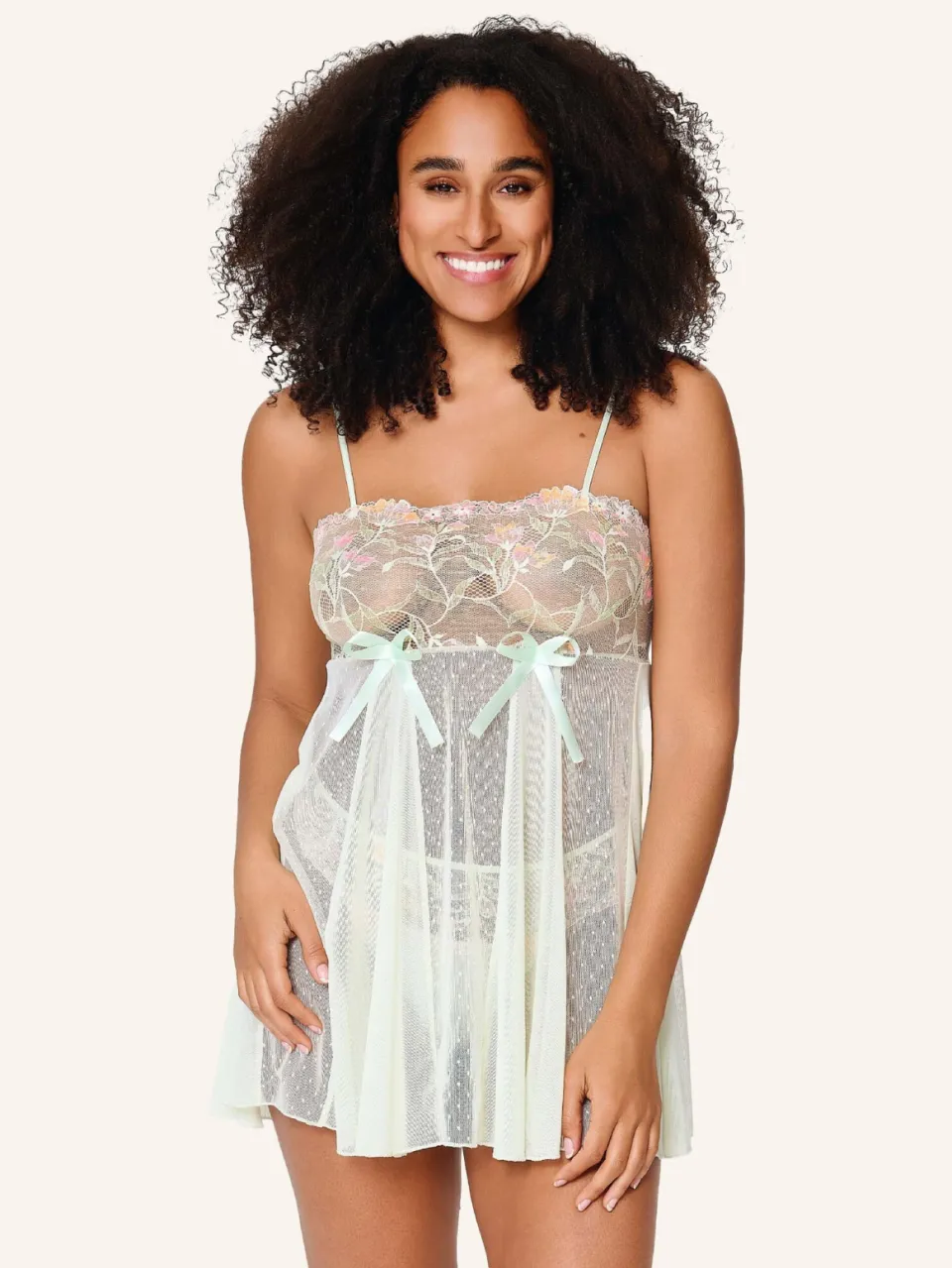 Lingadore Babydoll Groen