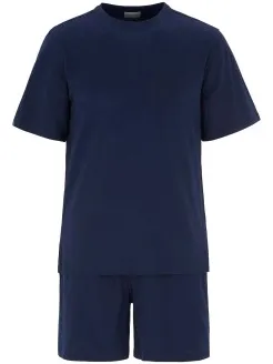 Damella Edward Short Sleeve Pyjamas Blauw