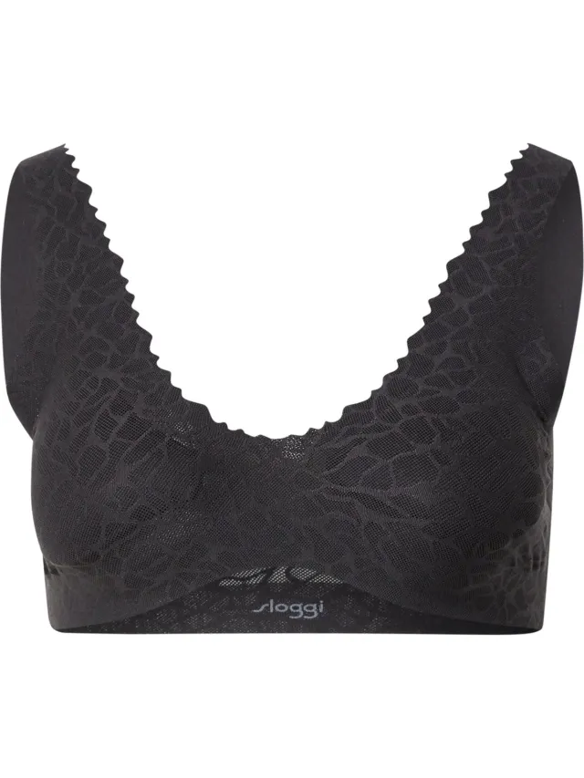 Sloggi Zero Feel Lace 2.0 Bralette Dames Beha zwart