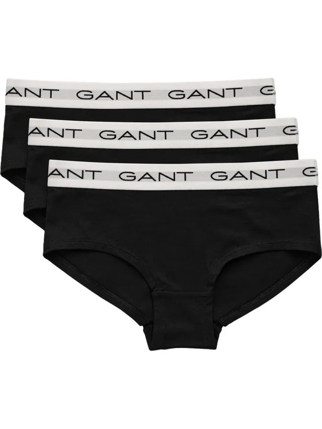 Gant Slip 122/128 Set van 3 Schwarz