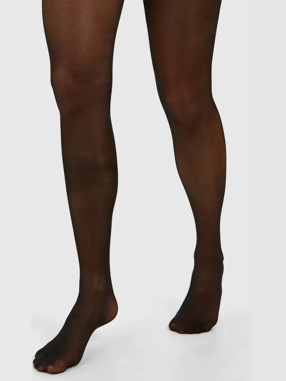 boohoo Dames 3-Pack panty's met 40 denier zwart, foto 2
