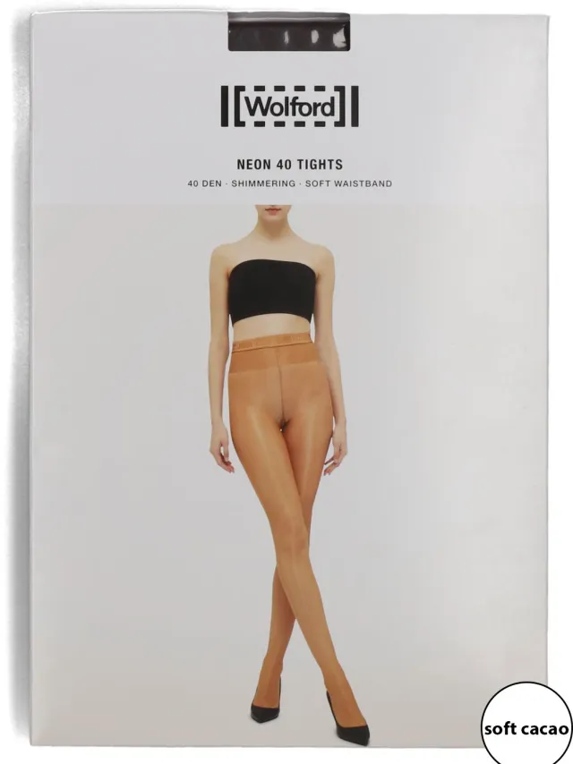 Wolford Neon 40 tights camel