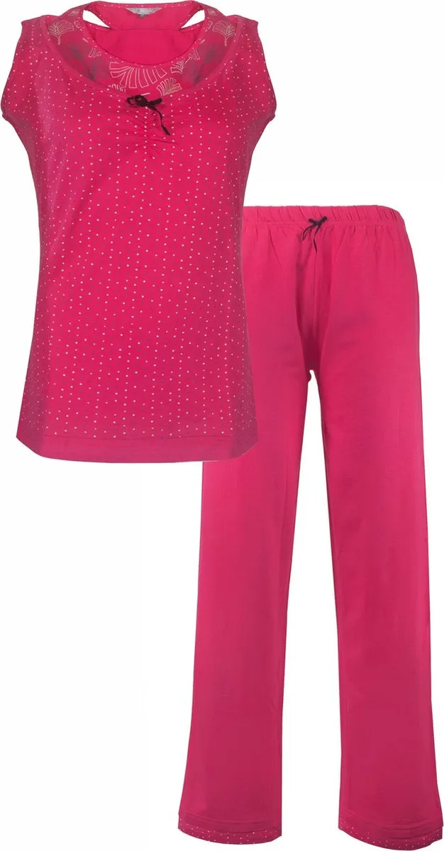 Irresistible Dames Pyjama - 100% Katoen - Roze