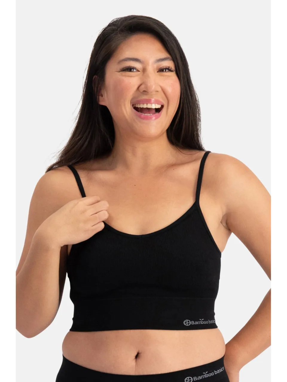 Bamboo Basics Fenna naadloze bh top zwart, foto 4