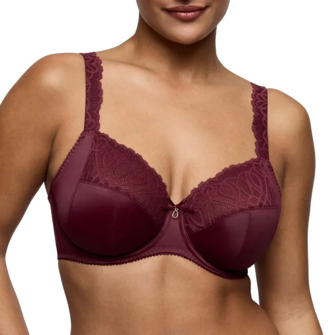 PrimaDonna Salerno Beugel Bh 0163530 Evening red - maat EU 75C / FR Rood