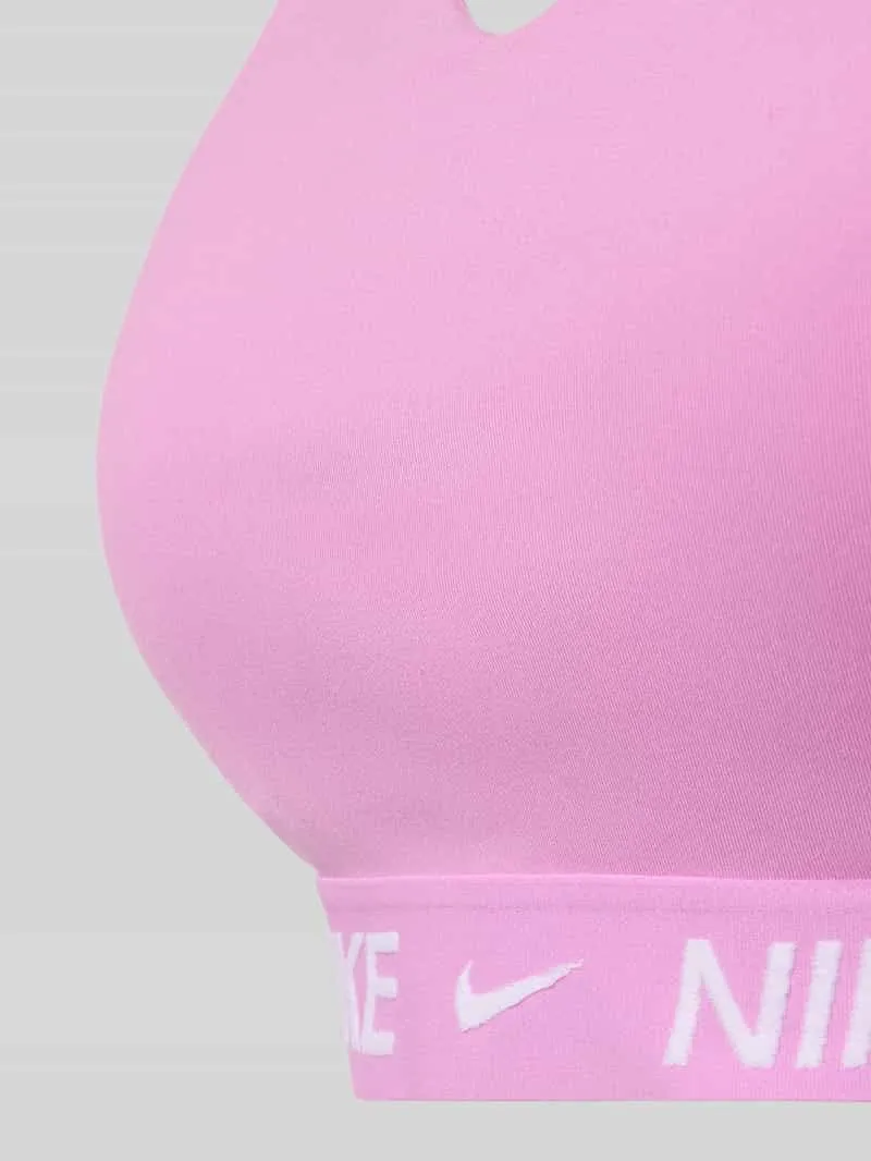 Nike Sport-bh met label in band felroze, foto 3
