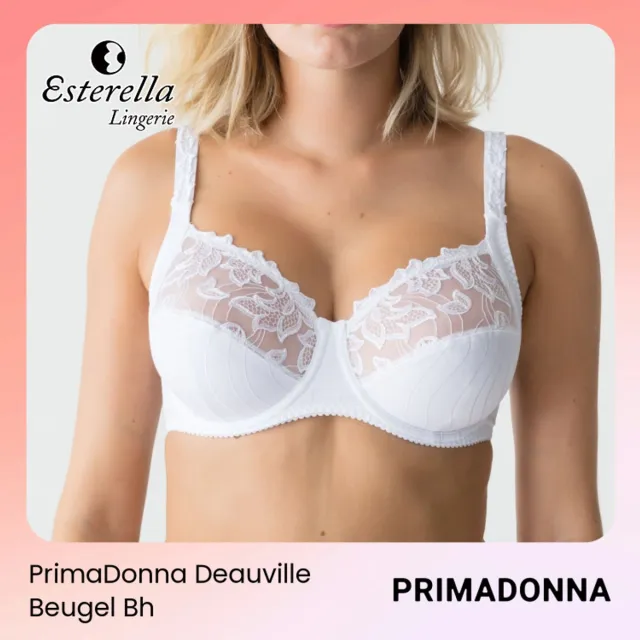 PrimaDonna Deauville Beugel Bh 0161810 Wit - maat EU 110B / FR