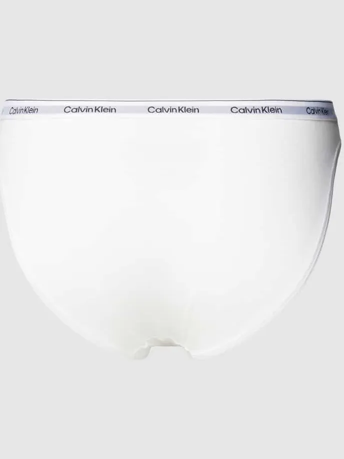 Calvin Klein Slip in effen design in een set van 3 stuks lichtgrijs, foto 2