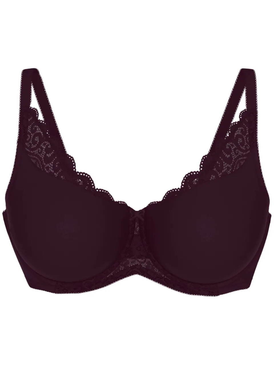 Triumph Amourette niet-voorgevormde minimizer-bh aubergine, foto 2