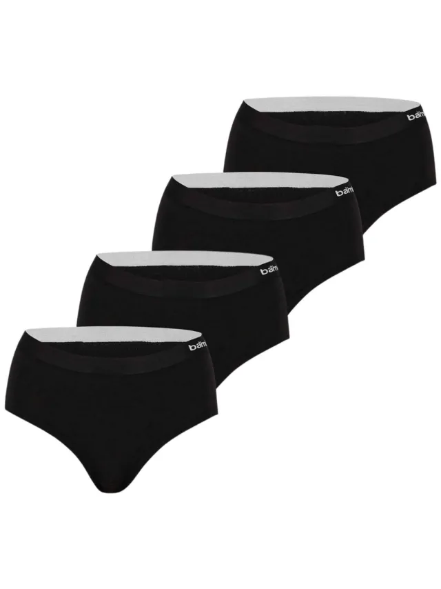 Apollo Hipster bamboe zwart Assorti kleuren
