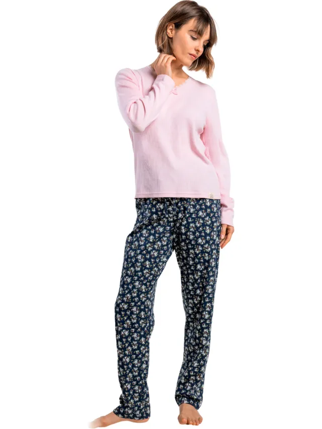 Admas Dark Liberty pyjamaset roze