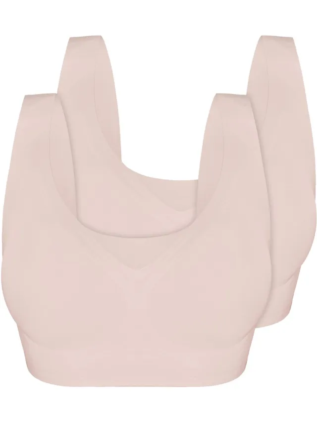 Sassa 2-pack Bustiers Bonded Micro Naakt