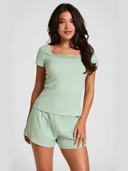 Hunkemöller Pyjama Set Groen