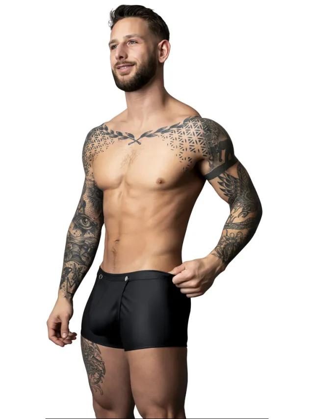 Male Power Snap Off Short - XL - Zwart