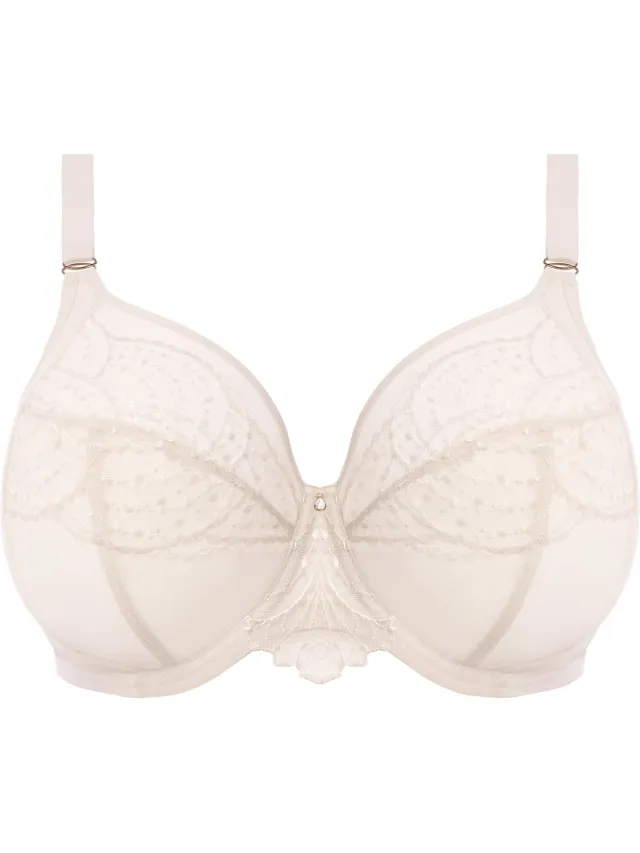 Elomi Priya UW Plunge Bra Dames Beha - Maat 85K (EU) ecru