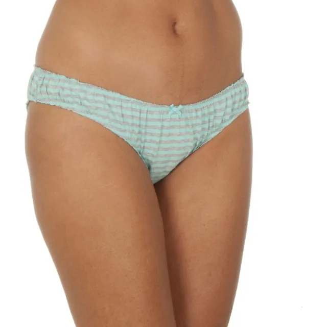 Tommy Hilfiger 1387902306 slip mintgroen gestreept Multicolour