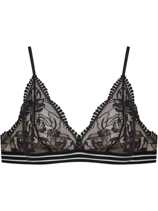 ESOTIQ Outline - Bralette - Zwart