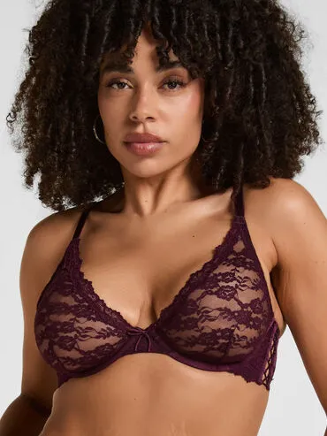 Hunkemöller Niet-Voorgevormde Beugel Bh Aveline Paars