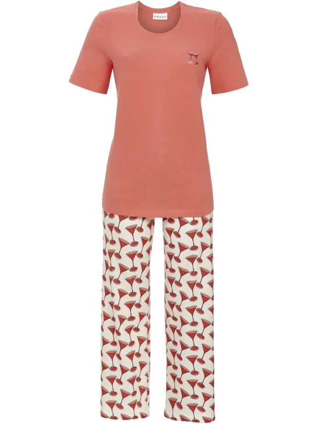 Ringella Rode pyjama cocktails Ringella - Rood - Maat - 40