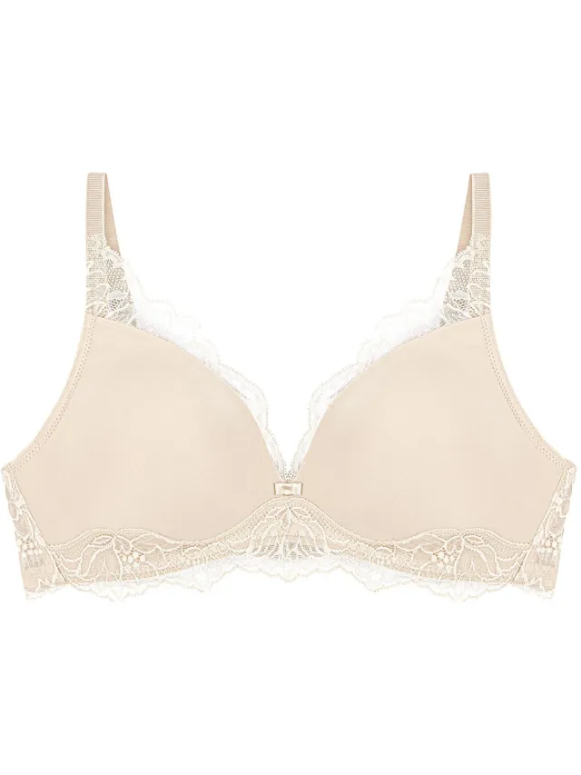 Triumph Beugelloze Bh Amourette Charm P - Crème