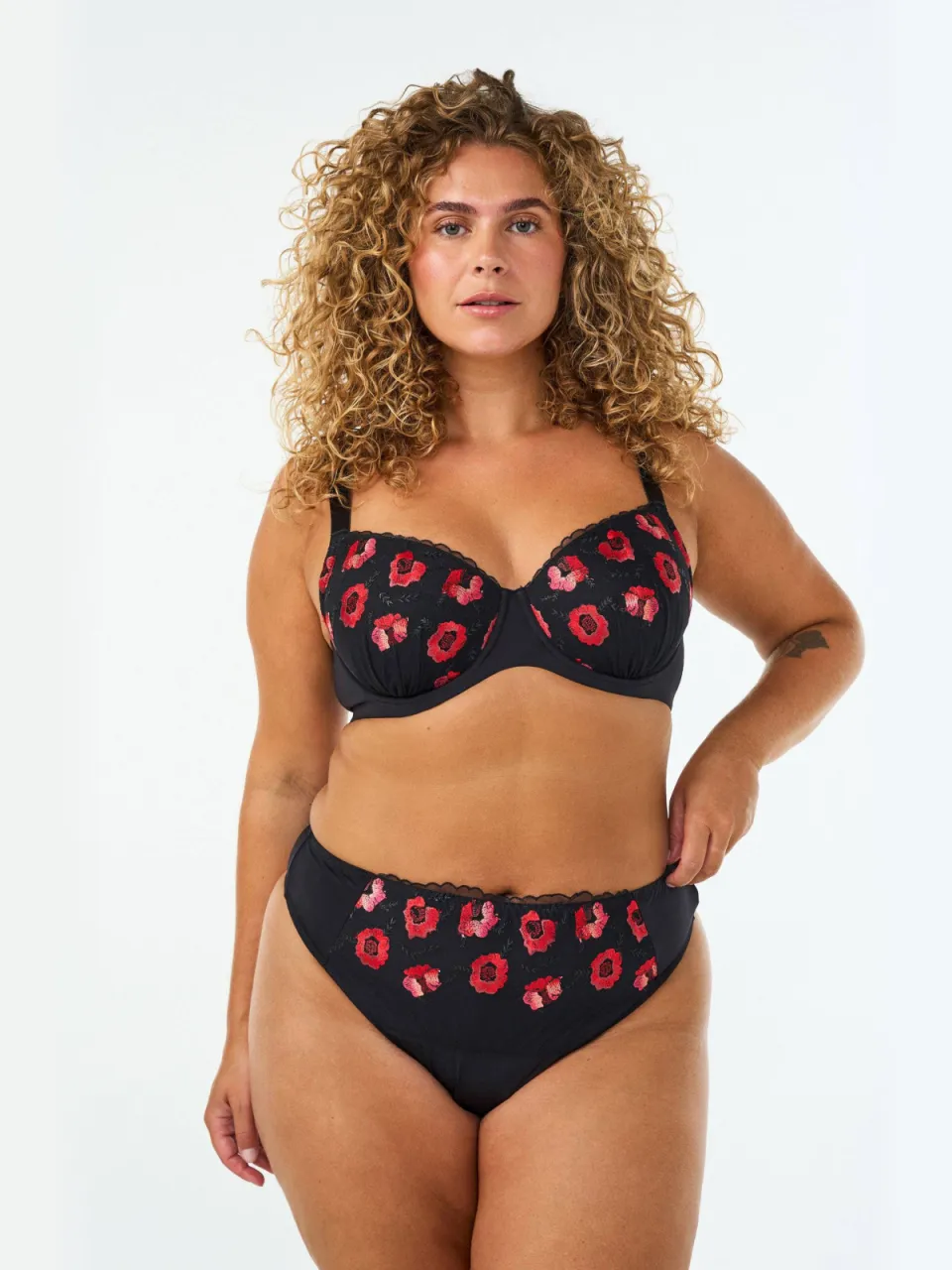 Zizzi Lisandra beugel-bh zwart, foto 5