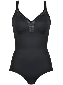 NATURANA Minimizer Body Powelace beige en zwart Beige,Zwart