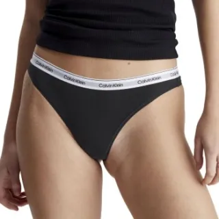 Calvin Klein Modern Logo stringslips Zwart,Wit,Versch.kleure/Patroon,Grijs