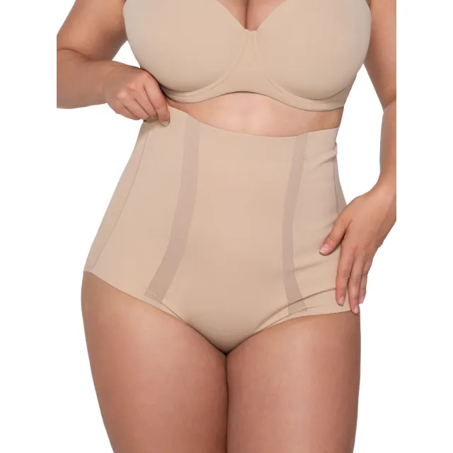 Luna Splendida SCULPT shapewear slip met ultrahoge taille beige