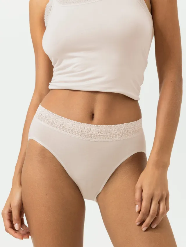 Mey Taillslip Serie Modal Lace Bailey beige