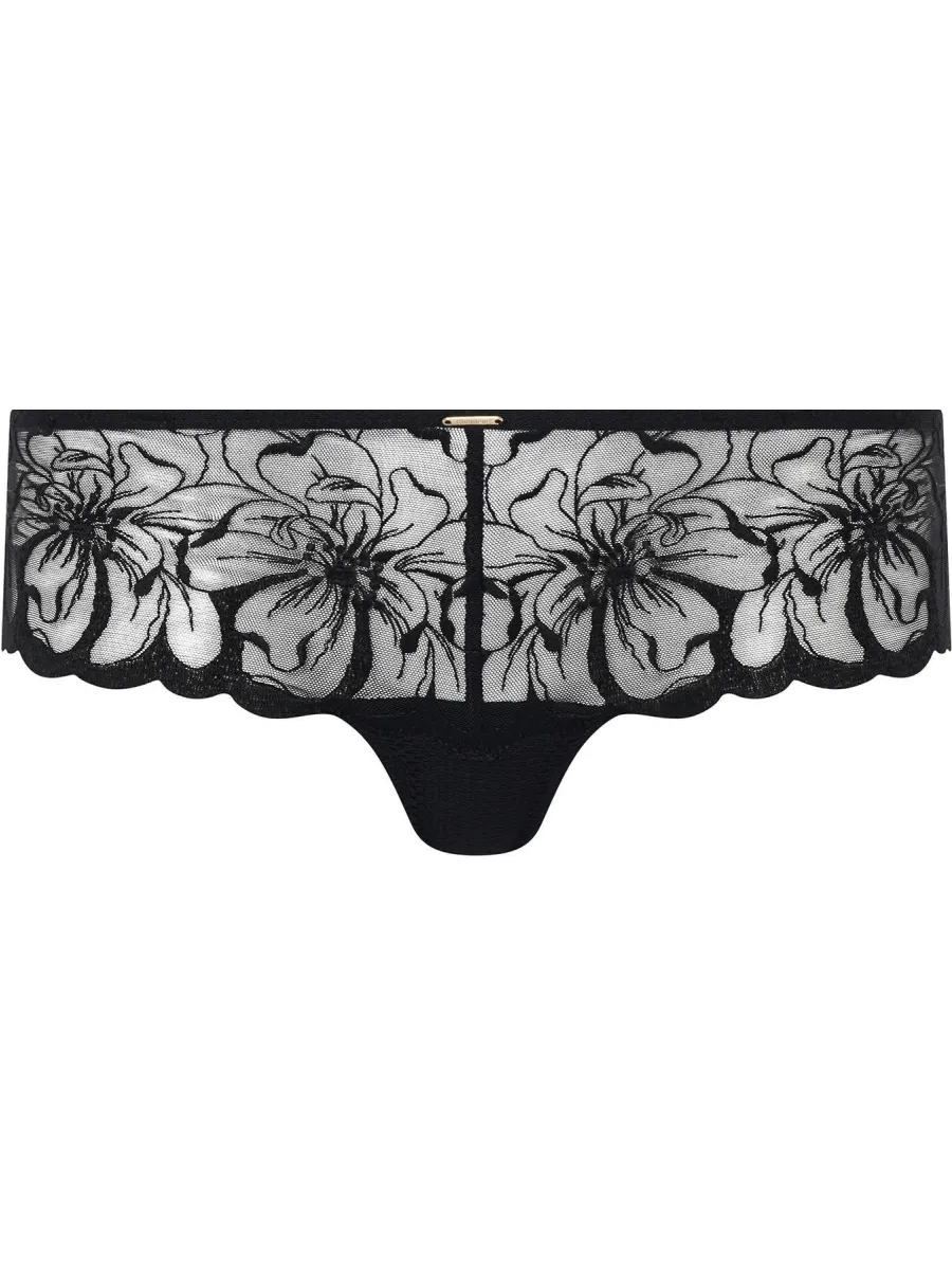 Chantelle hipster Fleurs zwart, foto 2