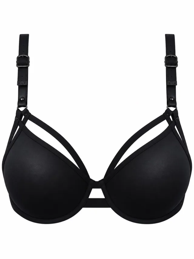 Marlies Dekkers Undressed - Riding Gear - niet voorgevormde beugel bh - zwart