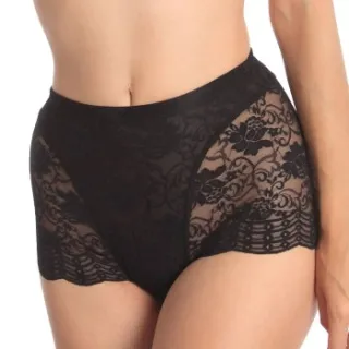 sassa Lace Shaping Brief Functional zwart Beige,Zwart,Wit