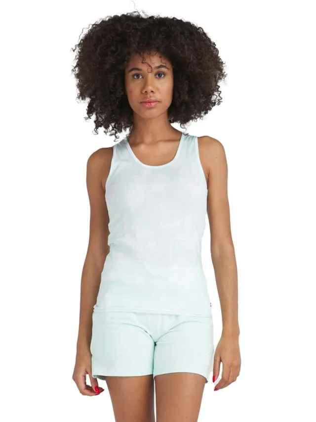 Leone 1947 tanktop mintgroen Marine