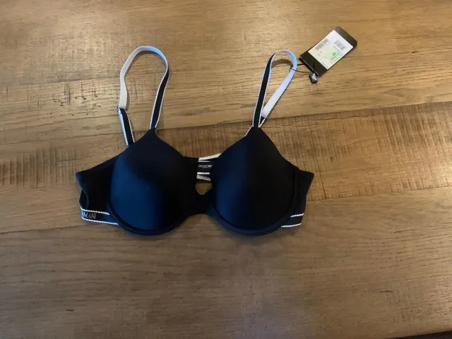 Emporio Armani Contour Bra zwart