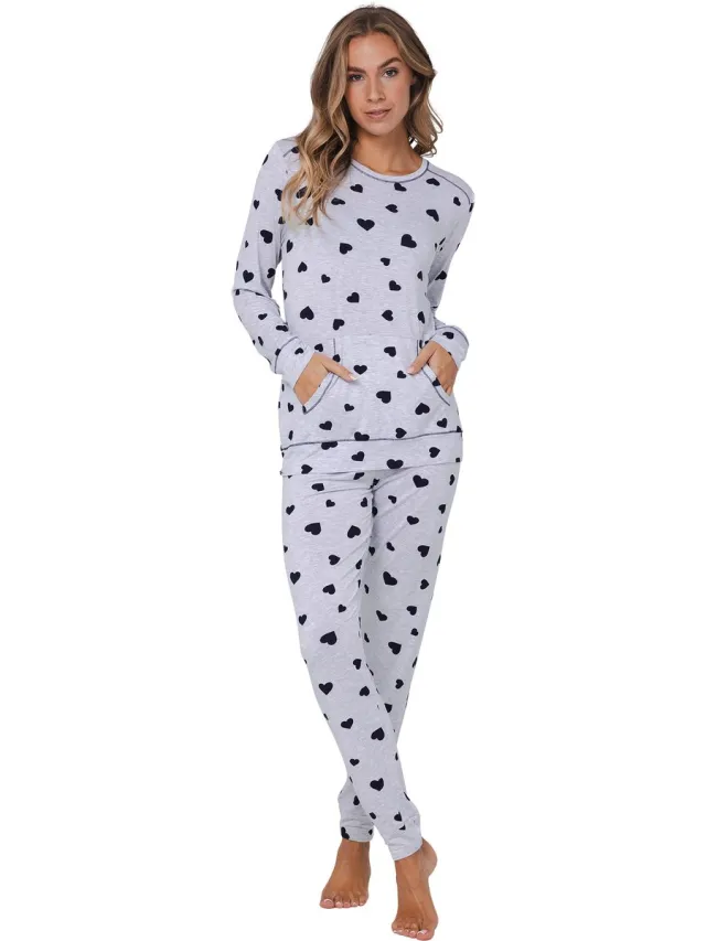 Rebelle Silver Frost - Pyjama - Viscose - Grijs