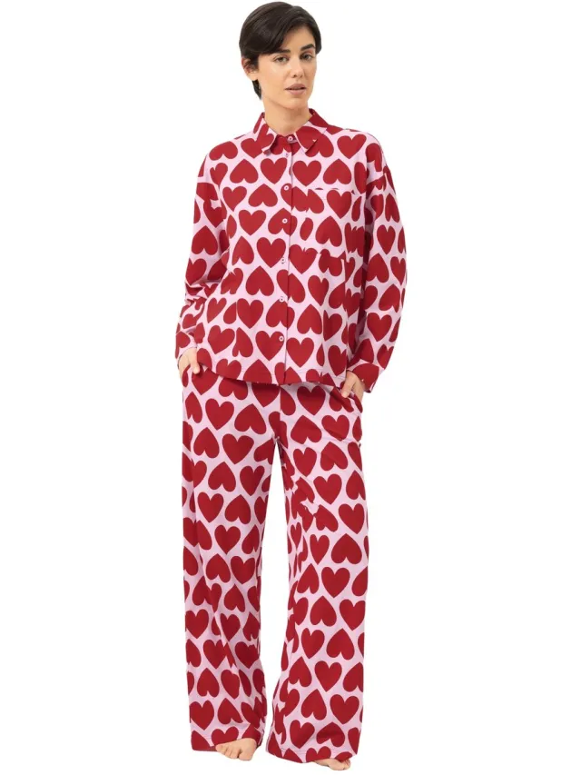 Mey Lange Broek Serie Sugar Hearts Red Carpet