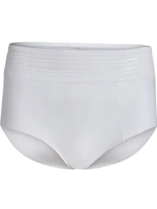 Femilet Selma High Waisted Brief slip Zwart,Wit