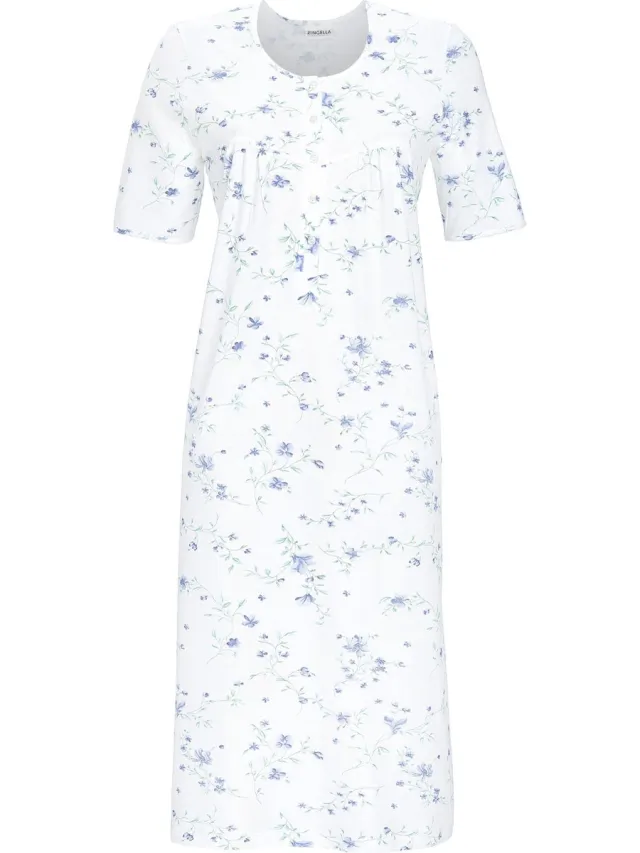 Ringella Blue Flower – Nachtkleed – 5211074 – Blue –