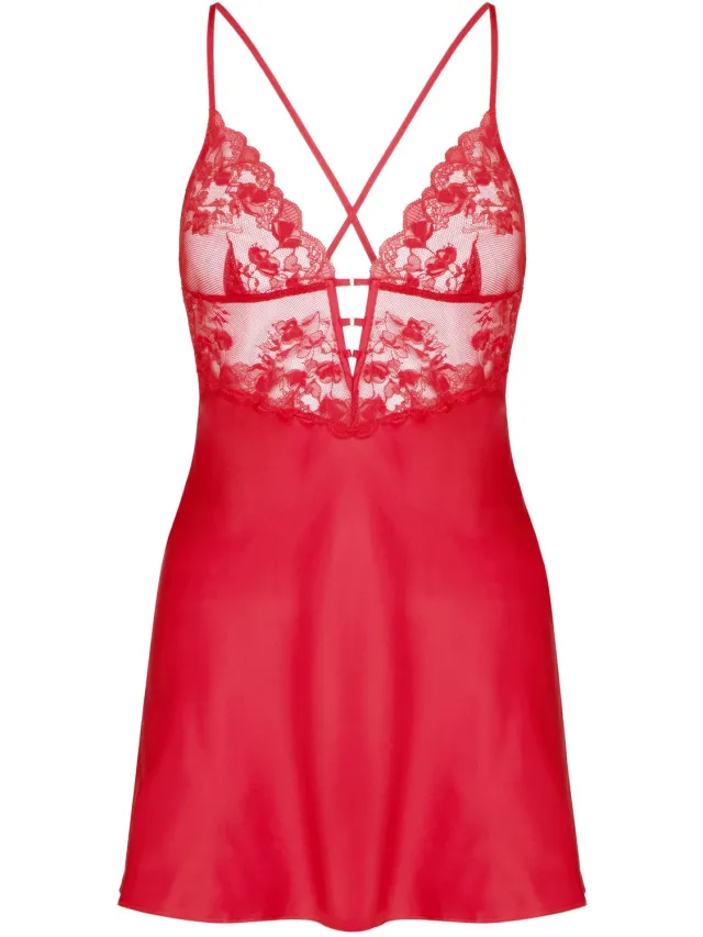 Hunkemöller Slipdress Zara Rood